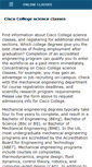 Mobile Screenshot of ciscocollege.org